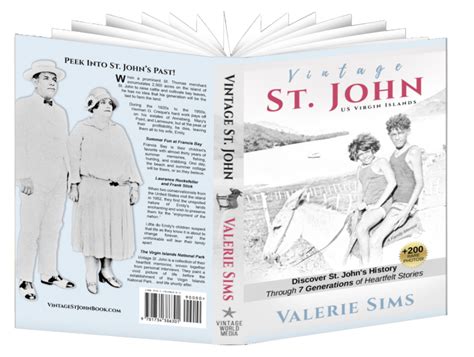 Vintage St. John Book - 🌺 Virgin Islands History