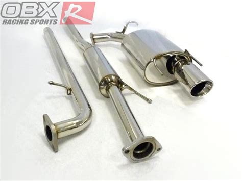 Purchase OBX Stainless Catback Exhaust 97-00 Toyota Camry 2.2L 4Cyl 5S ...