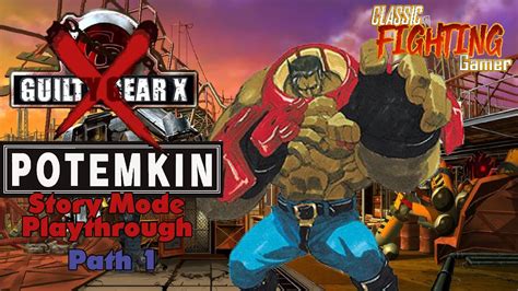 Guilty Gear X Story Mode Playthrough Ep. 5 - Potemkin Path 1 - YouTube