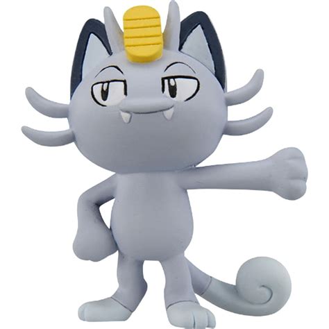 Takaratomy EX EMC-23 - Mini Figure - Meowth (Alolan Form) - Walmart.com - Walmart.com