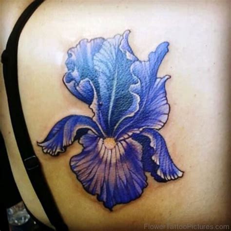 35 Fabulous Iris Flower Tattoos