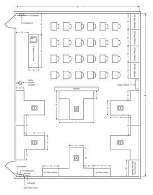 Lab Floor Plan Design