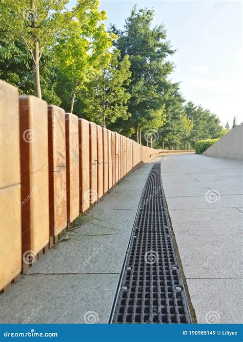 Drainage Systems. Metal Structures for Water Drainage - Sewerage and ...