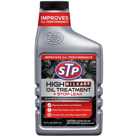 STP High Mileage Oil Treatment 15oz