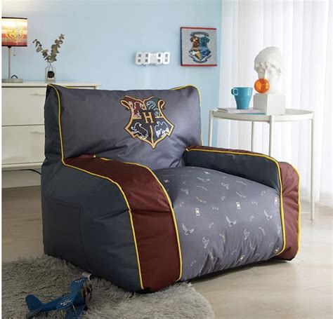 Idea Nuova Harry Potter Oversized Gaming Bean Bag Chair with Side ...