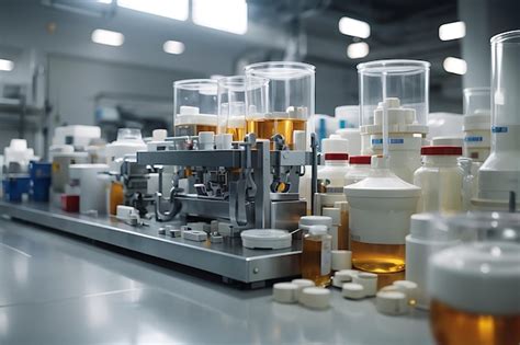 Premium AI Image | Pharmaceutical Manufacturing