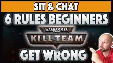 Kill Team Rules You Get Wrong - Warhammer 40K - YouTube