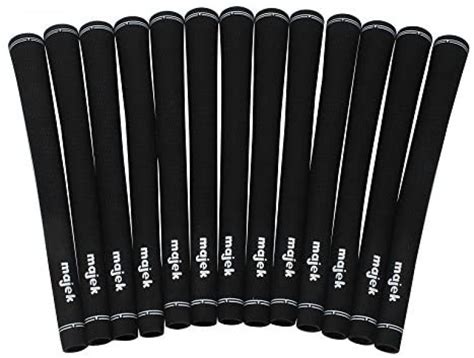 13 Piece Senior Men's Majek Jumbo Oversize Tour Pro Velvet Golf Grips +1/8" Thicker Than ...