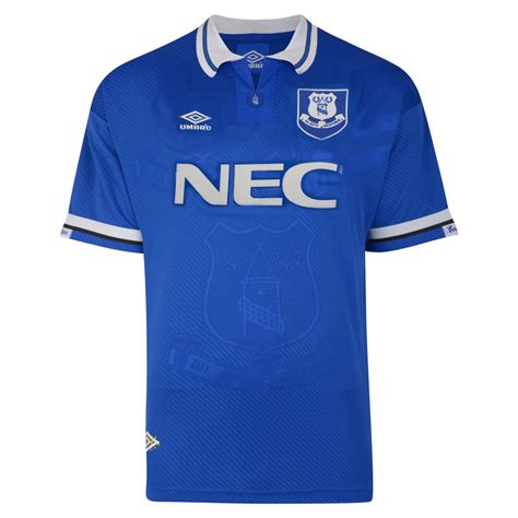 Score Draw Retro Everton 1995 FA Cup Final Umbro Shirt ...