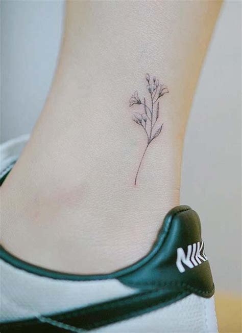 51 Cute Ankle Tattoos for Women - Ankle Tattoo Ideas | Fashionisers© | Ankle tattoos for women ...