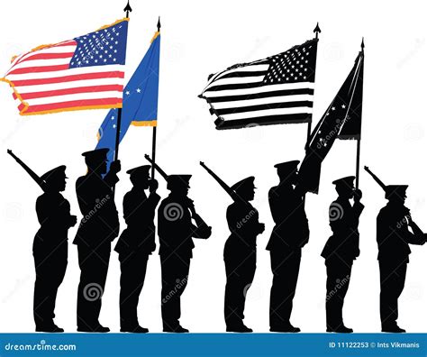 Color Guard Flags Jpeg Imagesvg Vector Cut File For Cricut And Silhouette Stock Photography ...