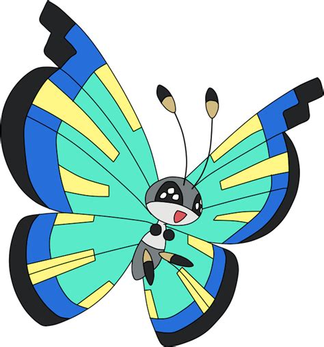 Pokemon 6681 Shiny Vivillon Savanna Pokedex: Evolution, Moves, Location ...