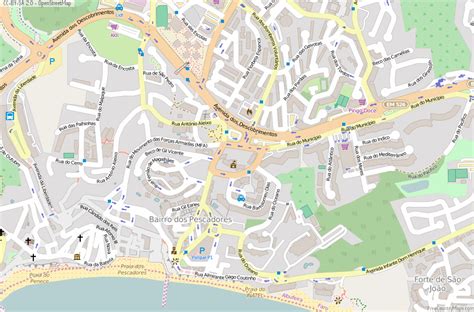 Albufeira Map Portugal Latitude & Longitude: Free Maps