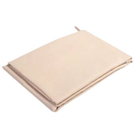 Clihome 75 in. x 52 in. Beige Swing Top Replacement Canopy Cover UV Weather Waterproof Swing ...