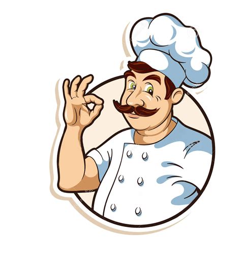 HD PNG & PSD free download: chef-cook-vector-illustration-31752983