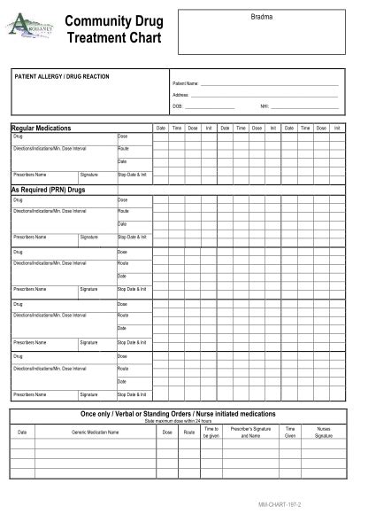 22 Patient Treatment Chart - Free to Edit, Download & Print | CocoDoc