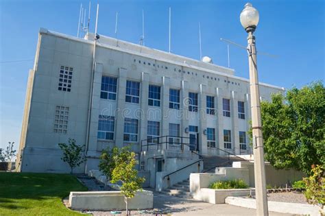 The Front of the Franklin County Courthouse in Preston, Idaho, USA Editorial Photography - Image ...