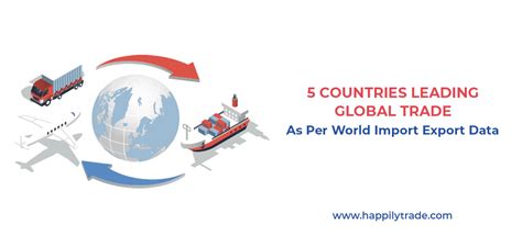 Leading 5 Countries in Global Trade as Per World Import Export Data ...