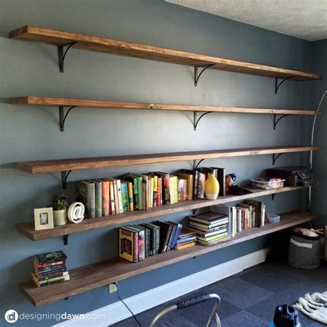 Dawn's House: DIY Library Shelving in 2022 | Bookshelves diy, Diy ...