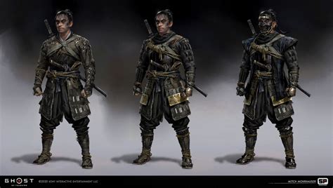 Ghost of Tsushima - Ghost Armor, Mitch Mohrhauser | Ghost armor, Ghost of tsushima, Concept art ...