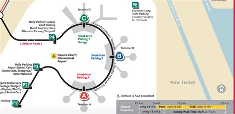 Terminal C United Newark Airport Map