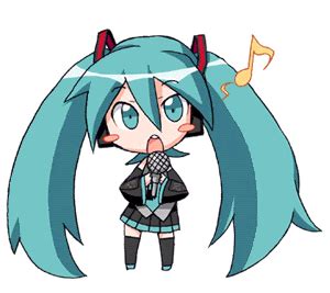 Miku Hatsune Chibi Gif