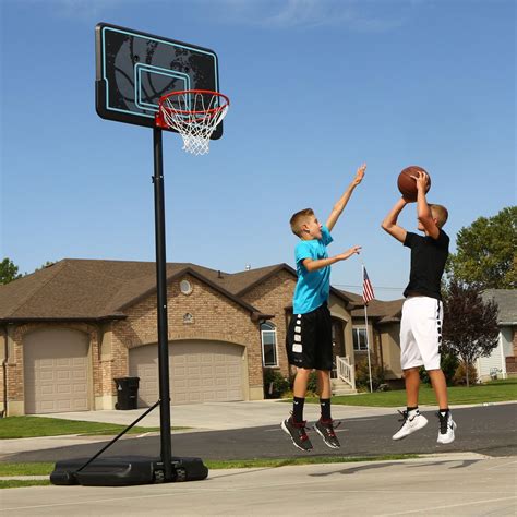 Professional Basketball hoop 44"" Portable adjustable board outdoor sport boys | Portable ...