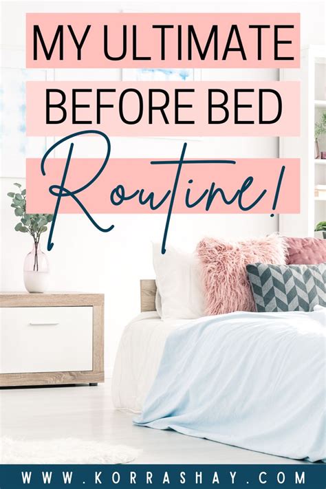 10 ideas for your before bed routine – Artofit