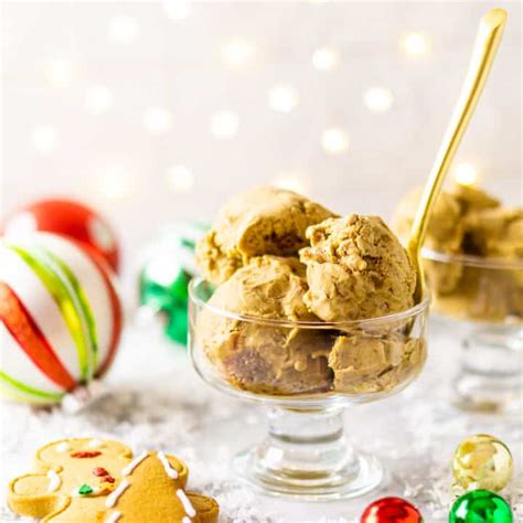 Gingerbread Ice Cream - Burrata and Bubbles