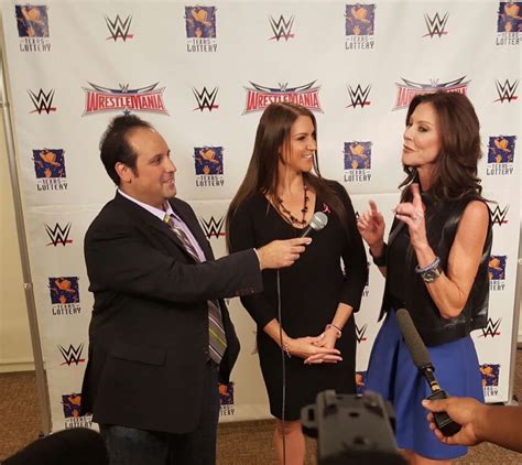 Stephanie McMahon discusses 'Wrestlemania 32' in Dallas, TX ...