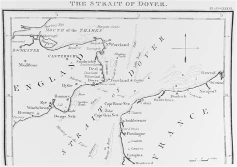 NH 74718 Strait of Dover, English Channel