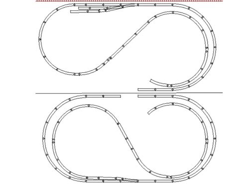 Train Ho Scale Track Plans