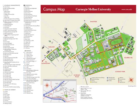 Campus Map - Carnegie Mellon University