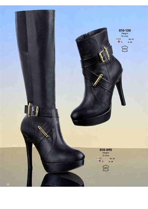 #ClippedOnIssuu from Mundo Terra Botas Otoño - Invierno 2016 | Boots, Stiletto boot, Heels