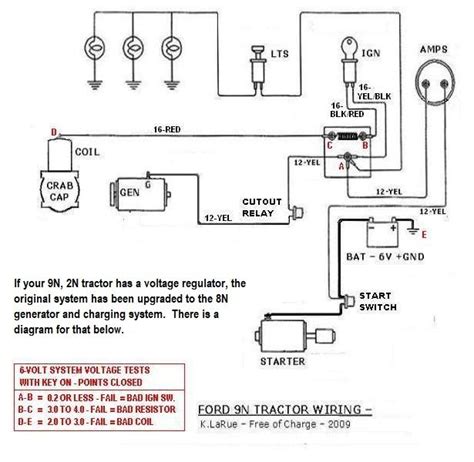 Farmall M 6 Volt Wiring Diagram