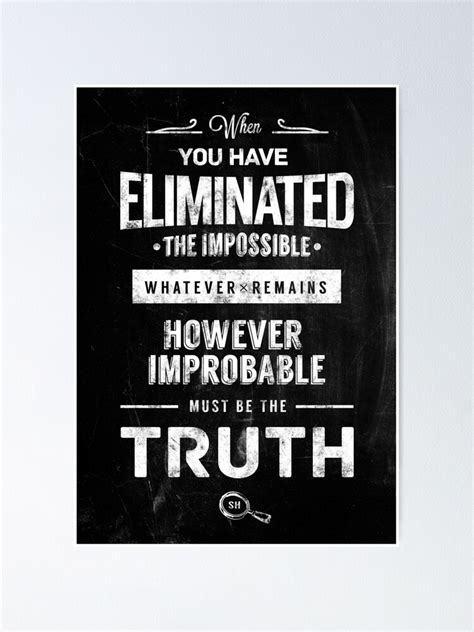 "Detective Quotes" Poster by sittingdowntype | Redbubble