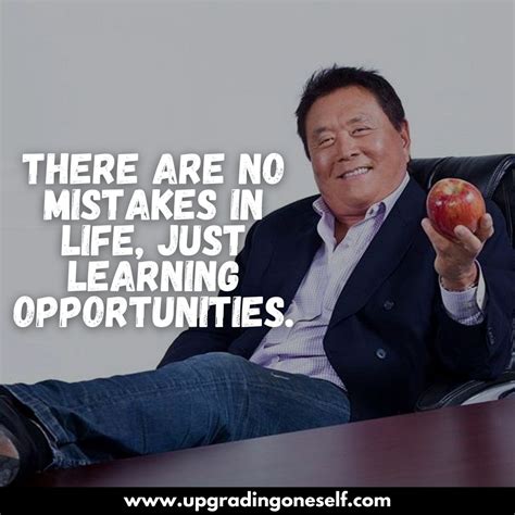 Robert Kiyosaki quotes (17) - Upgrading Oneself