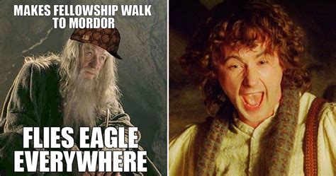 25 Lord Of The Rings Logic Memes That Prove The Series Makes No Sense