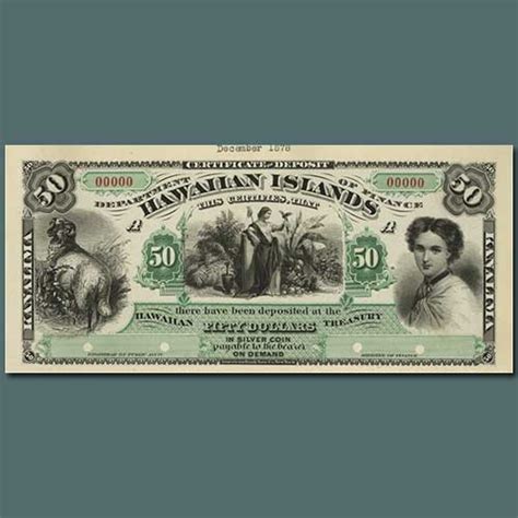 Hawai?I's First Paper Money | Mintage World