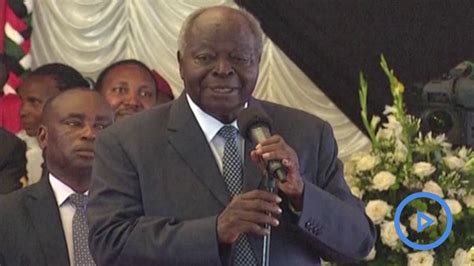 Mwai Kibaki's speech at Gachagua's funeral - YouTube