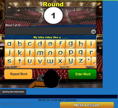 Free Spelling Bee Game Players Must Form Four Or More Letter Words ...