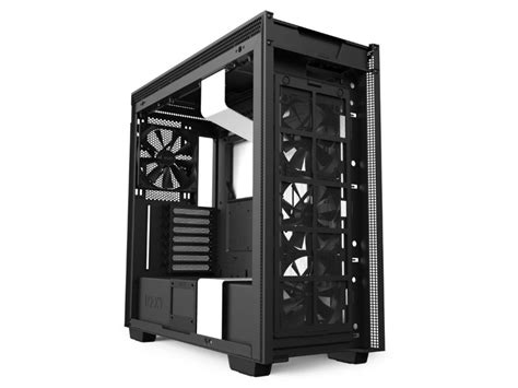 NZXT H710 Black/White ATX Mid Tower Desktop PC Case | PC Cases/Chassis | Dreamware Technology