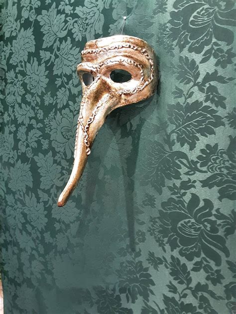 Venetian scaramouche mask in handmade paperweight Commedia | Etsy