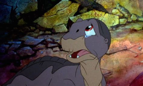The Land Before Time Littlefoot Crying
