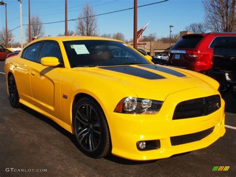 Stinger Yellow 2012 Dodge Charger SRT8 Super Bee Exterior Photo #79348183 | GTCarLot.com