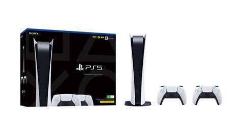 PlayStation 5 Digital Edition Console - 825GB with Two DualSense ...