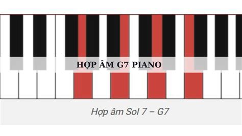 Tìm hiểu hợp âm G7 piano - Kiến thức cơ bản cần nắm vững - TED SAIGON