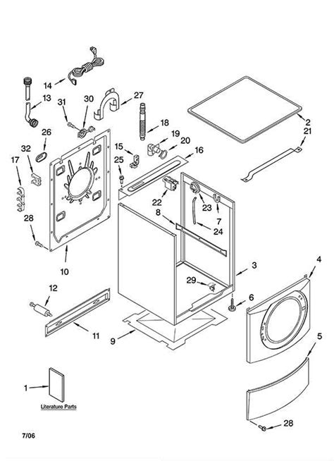 Exploring the Inner Workings of the Maytag 4000 Series Washer: A Comprehensive Parts Diagram