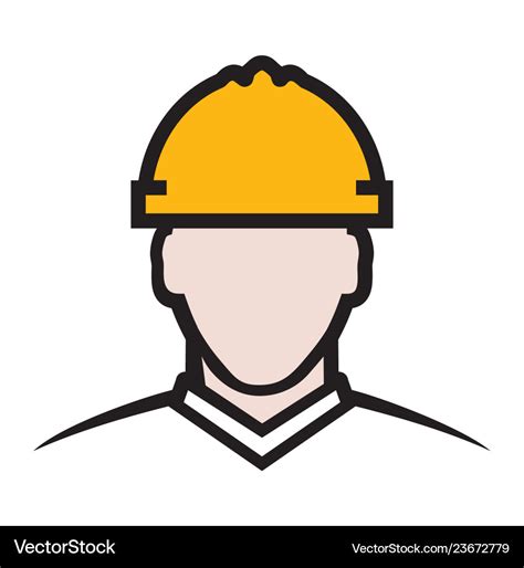 Contractor icon Royalty Free Vector Image - VectorStock