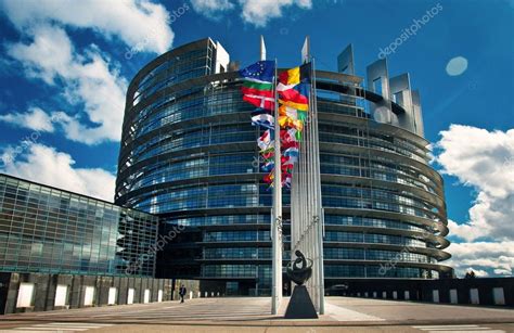 European Parliament in Strasbourg ⬇ Stock Photo, Image by © Botond ...